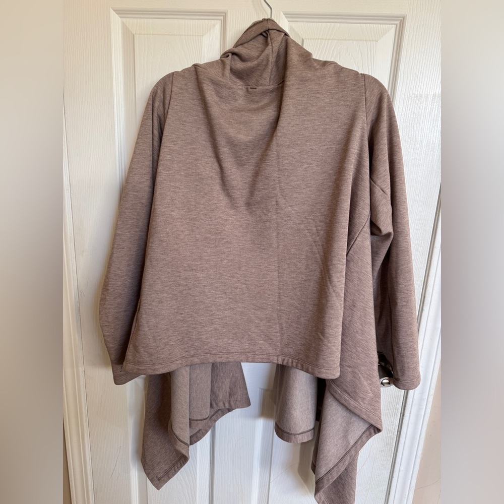 ARC'TERY Nyara Wrap Coat Cardigan Womens Size L Open Front Cardigan - Picture 7 of 12